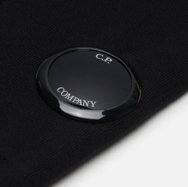 C.P. Company Diagonal Raised Fleece Lens Hoodie