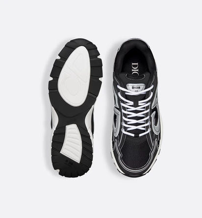 Dior B30 Sneakers — Black, White & Grey Edition