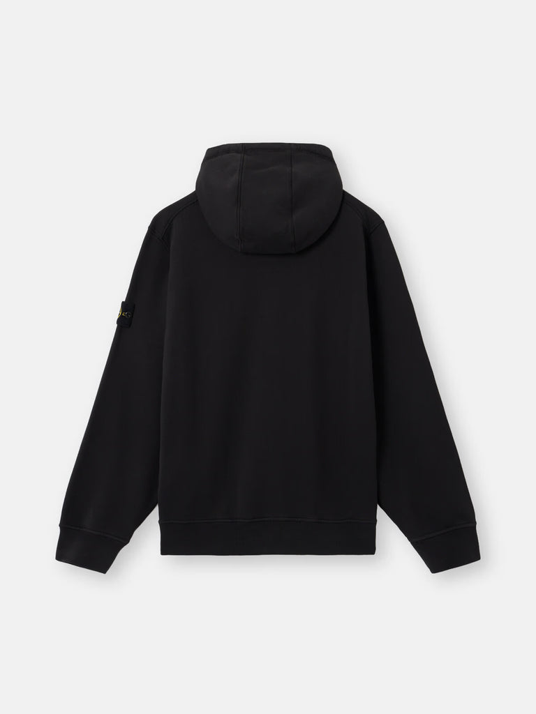 Stone Island Black Zip Hoodie