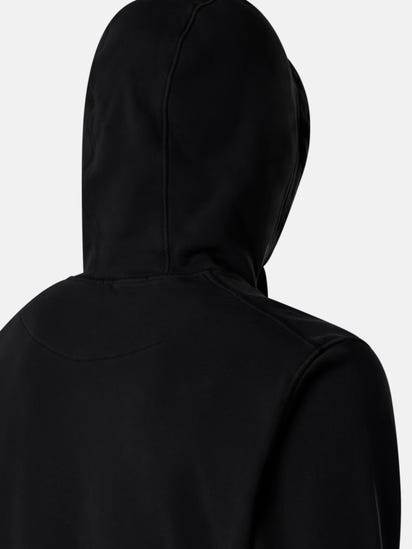 Stone Island Zip Hoodie in Organic Cotton Fleece