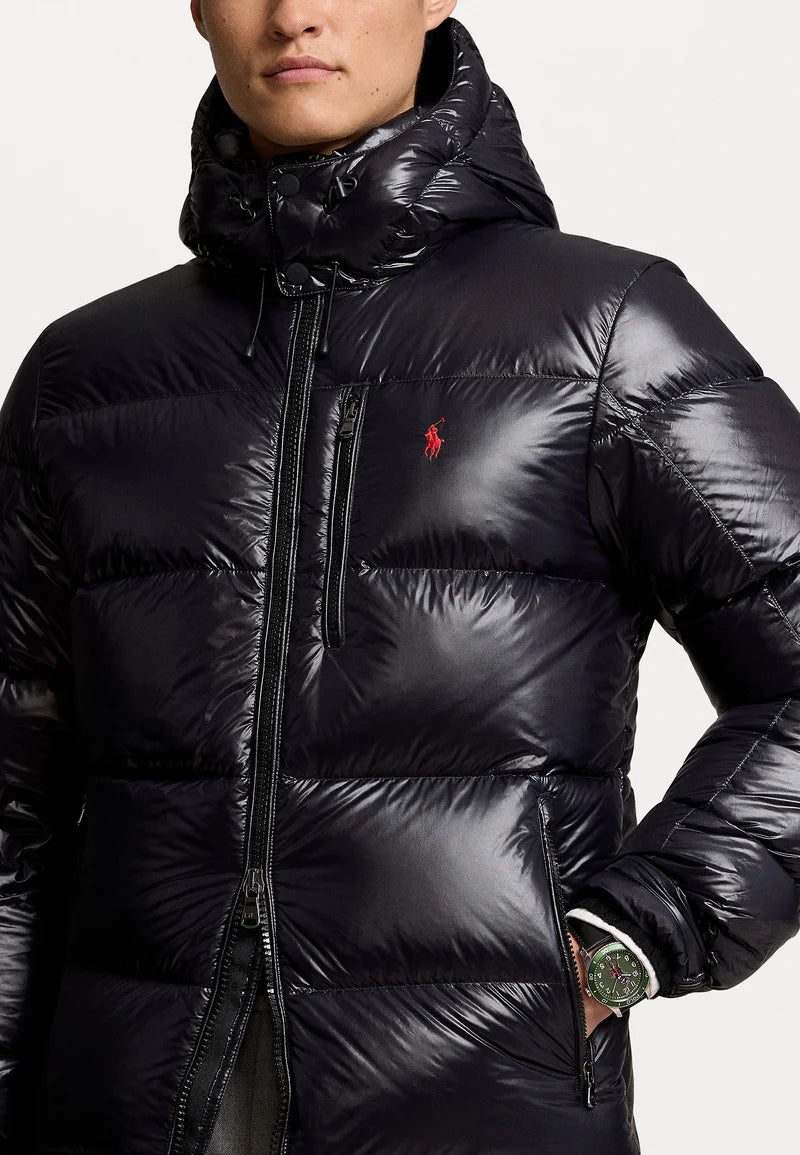 Polo Down Jacket Black