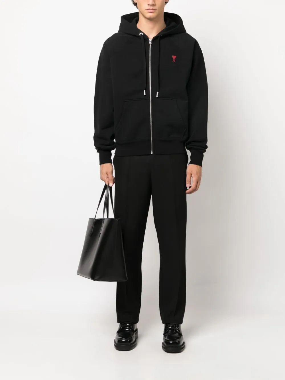 AMI Paris Zip Hoodie