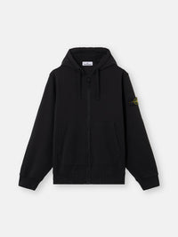 Stone Island Black Zip Hoodie