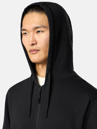 Stone Island Black Zip Hoodie