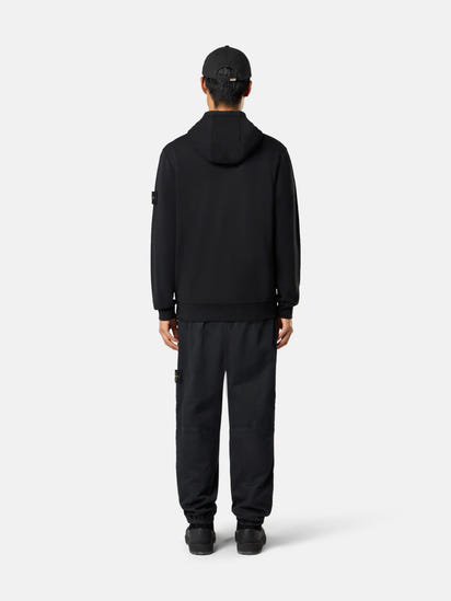Stone Island Black Zip Hoodie