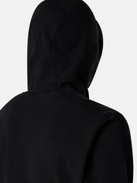 Stone Island Zip Hoodie in Organic Cotton Fleece
