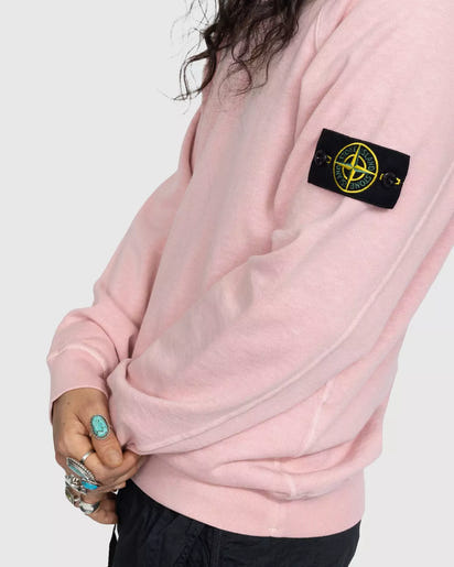 Stone Island Sweatshirt — Pink Edition