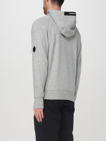 C.P. Company Gray Zip-Up Hoodie